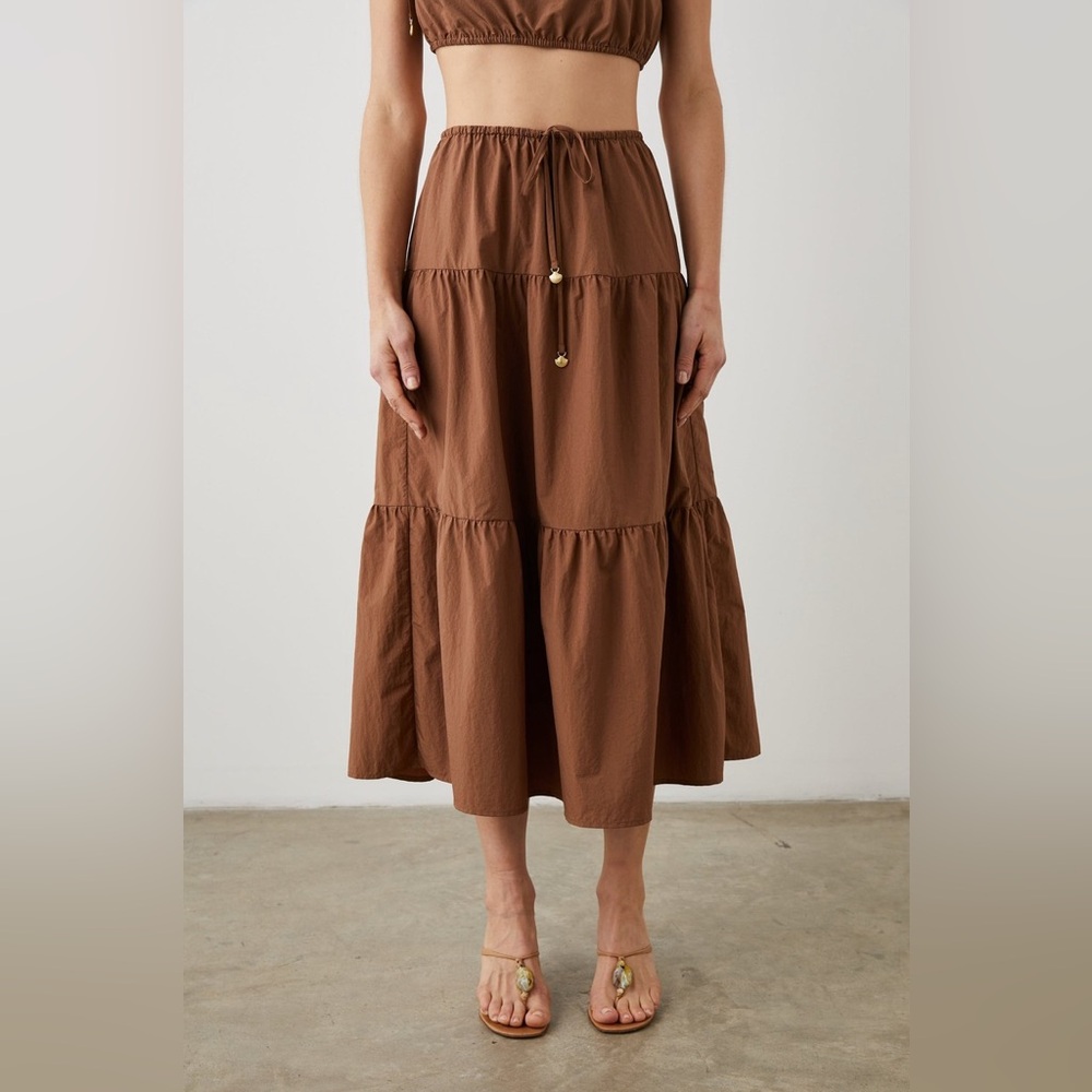 Rails Mary Skirt in Toffee